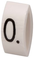 MULTICOMP PRO MP015581 CABLE MARKER, CARRIER, BLACK/WHITE, ZERO