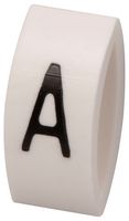 MULTICOMP PRO MP015591 CABLE MARKER, CARRIER, BLACK/WHITE, A