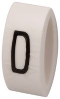 MULTICOMP PRO MP015595 CABLE MARKER, CARRIER, BLACK/WHITE, D ROHS COMPLIANT: YES