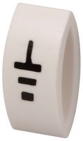 MULTICOMP PRO MP015597 CABLE MARKER, CARRIER, BLK/WHT, EARTH