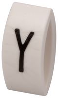 MULTICOMP PRO MP015618 CABLE MARKER, CARRIER, BLACK/WHITE, Y
