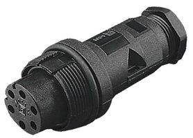 BULGIN LIMITED PX0801 CIRCULAR SHELL, SOLID SHELL RCPT, NYLON