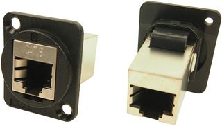 CLIFF ELECTRONIC COMPONENTS CP30222S FTP ADAPTOR, RJ45, JACK, 8P8C, CAT6
