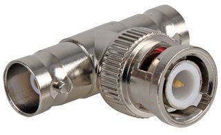 RF SOLUTIONS ADP-BNCM-2BNCF TEE ADAPTOR, BNC MALE TO 2X BNC FEMALE ROHS COMPLIANT: YES