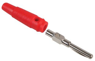 MULTICOMP 25.412.1 PLUG, 4 MM, ROJO