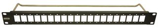CLIFF ELECTRONIC COMPONENTS CP30163 PANEL DELGADO 20 PUERTO 1U ORIFICIO 4-40