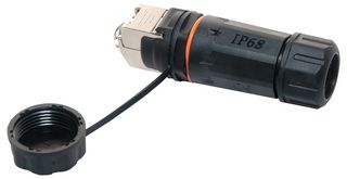 TUK WSGJK RJ45 CONN, JACK, 8P8C, 1PORT, CABLE
