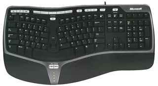 MICROSOFT B2M-00008 KEYBOARD, USB, ERGONOMIC 4000, MICROSOFT