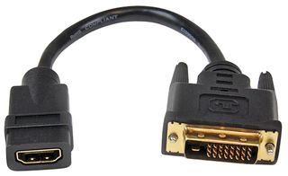 STARTECH HDDVIFM8IN CABLE, HDMI HEMBRA-DVI/D MACHO, 200M
