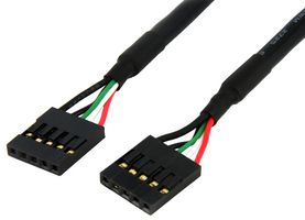 STARTECH USBINT5PIN MOTHERBOARD HEADER CABLE, IDC USB, 0.45M ROHS COMPLIANT: YES