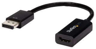 STARTECH DP2HD4KS ADAPTER, DISPLAYPORT PLUG-HDMI RCPT/1WAY ROHS COMPLIANT: NA
