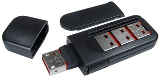 PRO SIGNAL NLUSB-PB01 USB PORT BLOCKER, 3 PORT