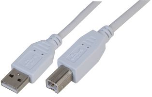 PRO SIGNAL PSG91449 USB CBL, TYPE A PLUG TO TYPE B PLUG, 3M
