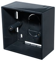 TUK 3L45BK BACKBOX, 1GANG, 42MM, ABS, BLK