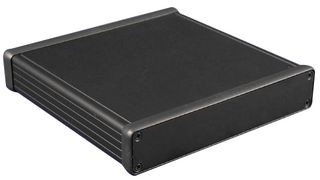 HAMMOND 1455R1601BK CASE, ALUMINIUM, 31X160X160MM