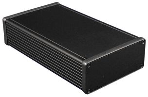 HAMMOND 1455Q2201BK CASE, ALUMINIUM, 52X120X220MM