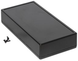 HAMMOND 1599HBKBAT CAJA, ABS, B/D, NEGRO, 45 X 110 X 220 MM