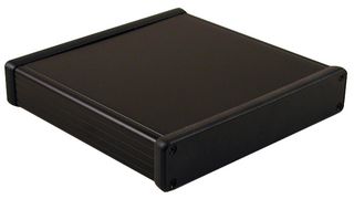 HAMMOND 1455R1602BK CASE, ALUMINIUM, 31X160X160MM