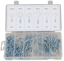 DURATOOL D00358 EYE BOLT, ASSORTMENT, 80PCS