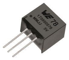 WURTH ELEKTRONIK 173010342 DC-DC CONVERTER, 3.3V, 1A, SIP