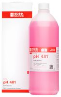 HANNA INSTRUMENTS HI-7004/1L CALIBRATION SOLUTION, PH 4.01, BOTTLE/1L