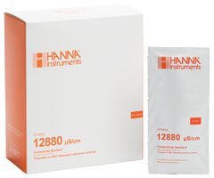 HANNA INSTRUMENTS HI-70030P CONDUCTIVITY SOLN LIQ, SACHET, 25 X 20ML