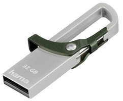 HAMA 00123921 USB DRIVE, HOOK-STYLE, 32GB, 15MBS ROHS COMPLIANT: YES