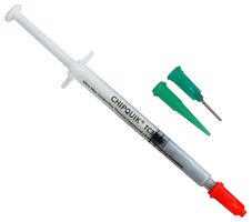 CHIP QUIK TC3-1G THERMAL COMPOUND, GREY, 1G, SYRINGE ROHS COMPLIANT: YES
