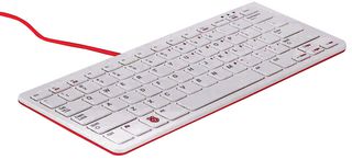 RASPBERRY-PI RPI-KEYB (UK)-RED/WHITE RASPBERRY PI KEYBOARD, RED/WHITE, UK