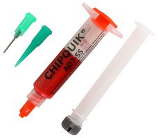 CHIP QUIK AD7-5S CHIP BONDING EPOXY, RED, 5G, SYRINGE