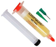 CHIP QUIK NC191 SOLDER FLUX, NO CLEAN, 10G ROHS COMPLIANT: YES