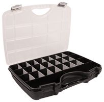RAACO 715362 TOOL CASE, A46, 21 DIVIDERS, BLK/SIL