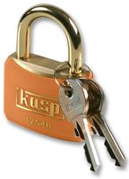 KASP SECURITY K12440YELA1 PADLOCK, BRASS, 40MM, YELLOW, K/A