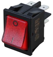 MOLVENO SX8211881G110000 ROCKER SWITCH, DPST, 20A, 250V, PANEL
