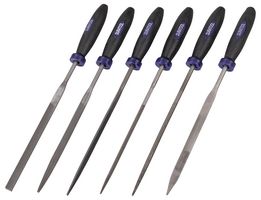 DURATOOL D00148 NEEDLE FILE SET, 3 X 140MM, 6PC