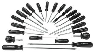 DURATOOL D00160 SCREWDRIVER SET, SLOTTED/PHILLIPS/TORX
