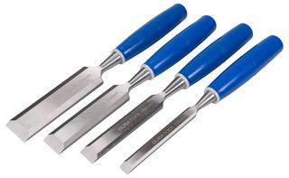 DURATOOL D00253 JUEGO DE 4 PIEZAS CON CINCELES P/MADERA