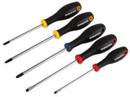 DURATOOL D03440 SCREWDRIVER SET, 5 PIECE ROHS COMPLIANT: NA