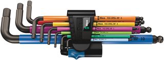 WERA 05022210001 L-KEY SET, MULTICOLOUR, 9PC