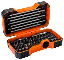 BAHCO 59/S54BC IP SCREWDRIVER BIT SET, 54PIECES ROHS COMPLIANT: NA