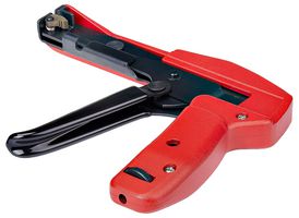 STARTECH N10MM-CABLE-TIE-GUN CBL TIE GUN, BLK/RED, 2.4-4.8MM ZIP TIE