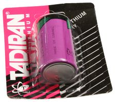 TADIRAN BATTERIES TL-2300/S-BP Batería, 3.6 V, D, Litio, 16.5 Ah, Positivo Elevado y Negativo Plano, 1