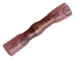MULTICOMP LFMB-16/25 Butt Splice, Red, MultiLink Series, 22 AWG, 18 AWG