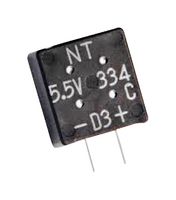 KEMET FMC0H334ZF Supercapacitor, 0.33 F, 5.5 V, Conexión Radial, -20%, +80%, 5 mm, 1000 horas a 70°C