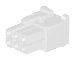 MOLEX 15-31-1062 Carcasa de Conector, Natural, 5025 Series, Receptáculo eléctrico, 6 Posiciones, 4.8 mm
