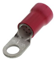 MOLEX 19071-0283 Terminal de Anillo, M10, 3/8", 2 AWG, InsulKrimp 19071 Series, Rojo