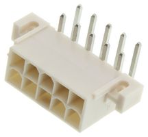 MOLEX 39-29-1107 Pin Header, Power, 4.2 mm, 2 Rows, 10 Contacts, Through Hole Right Angle