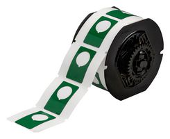 BRADY B30EP-168-593-GN Etiqueta, Raised Profile, Poliéster, Verde