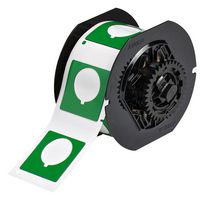 BRADY B30EP-169-593-GN Etiqueta, Raised Profile, Poliéster, Verde