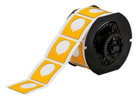 BRADY B30EP-169-593-YL Etiqueta, Raised Profile, Poliéster, Amarillo